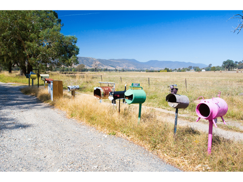 rural allied health mailboxes