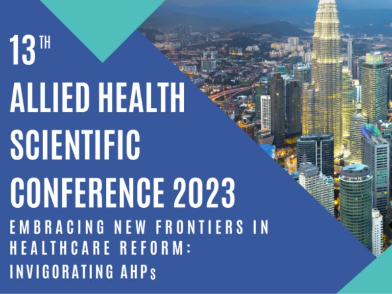 13th Allied Health Scientific Conference, Malaysia