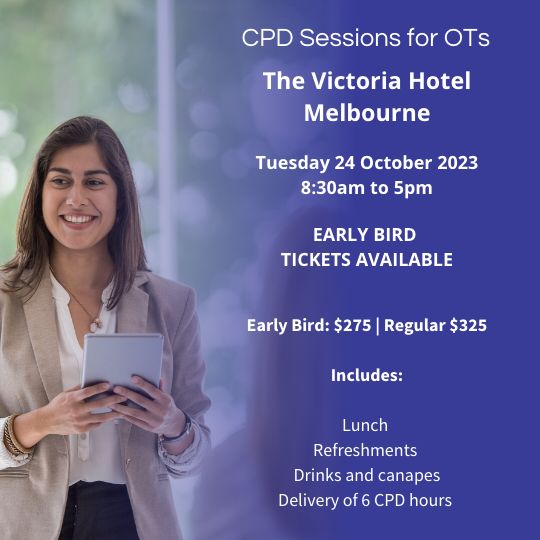 CPD Session for Occupational Therapists - Melbourne