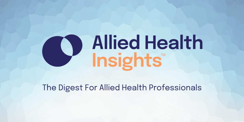 allied health insights banner