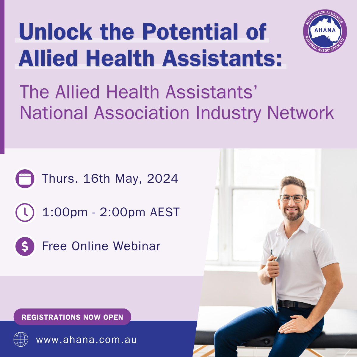 Unlock the Potential of Allied Health Assistants - the Allied Health Assistants’ National Association Industry Network